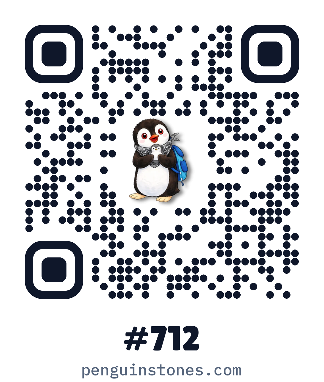 QR code of stone #712
