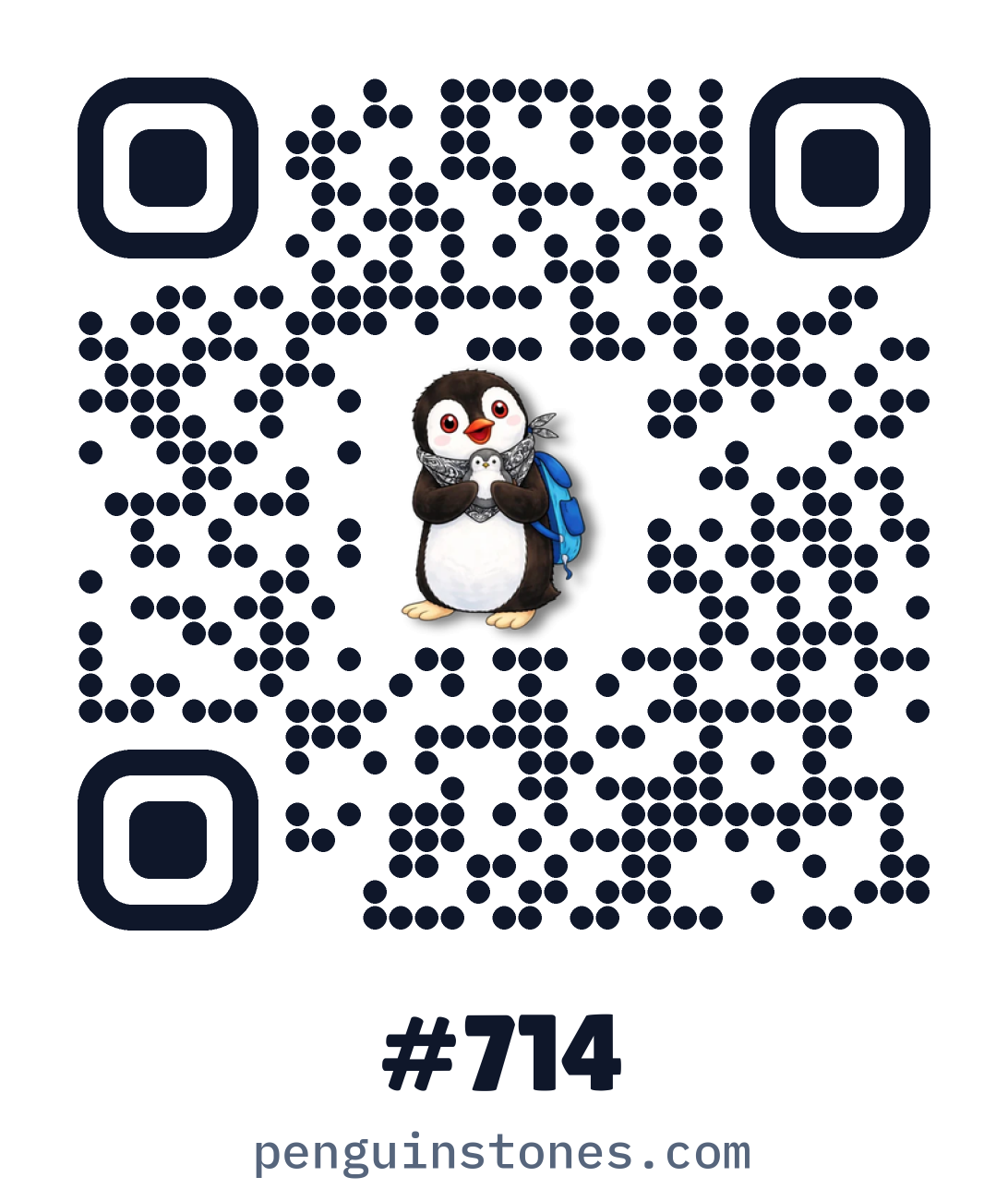 QR code of stone #714