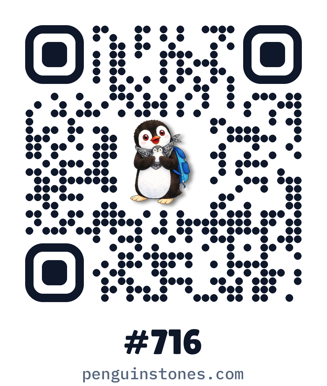 QR code of stone #716