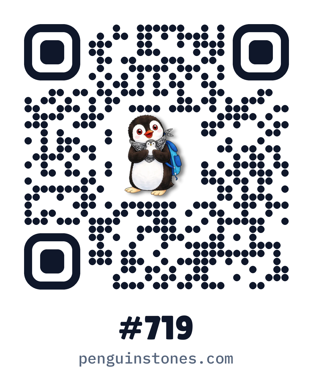 QR code of stone #719