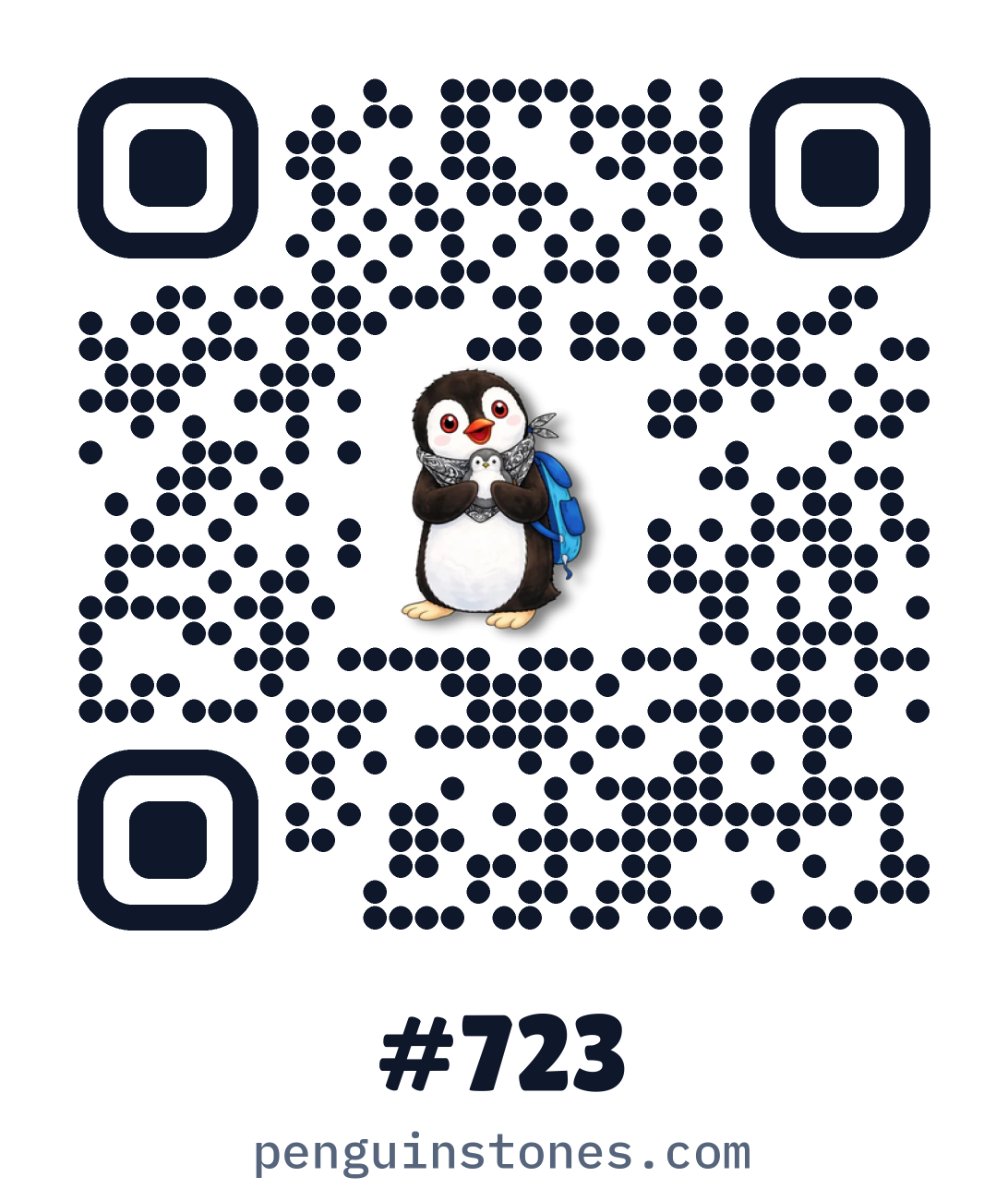 QR code of stone #723