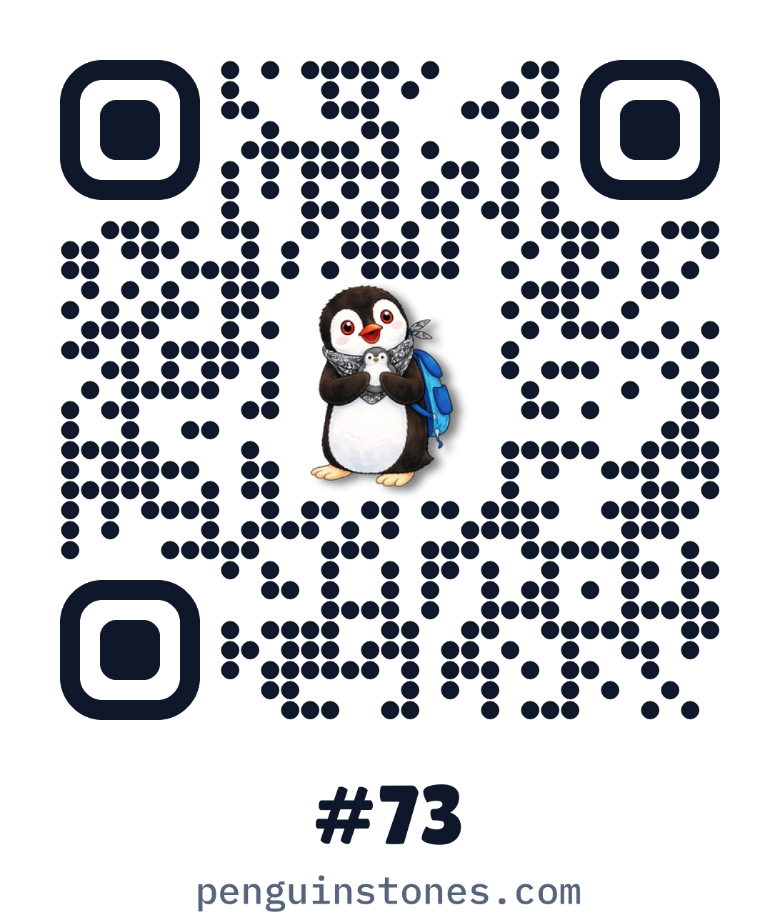 QR code of stone #73