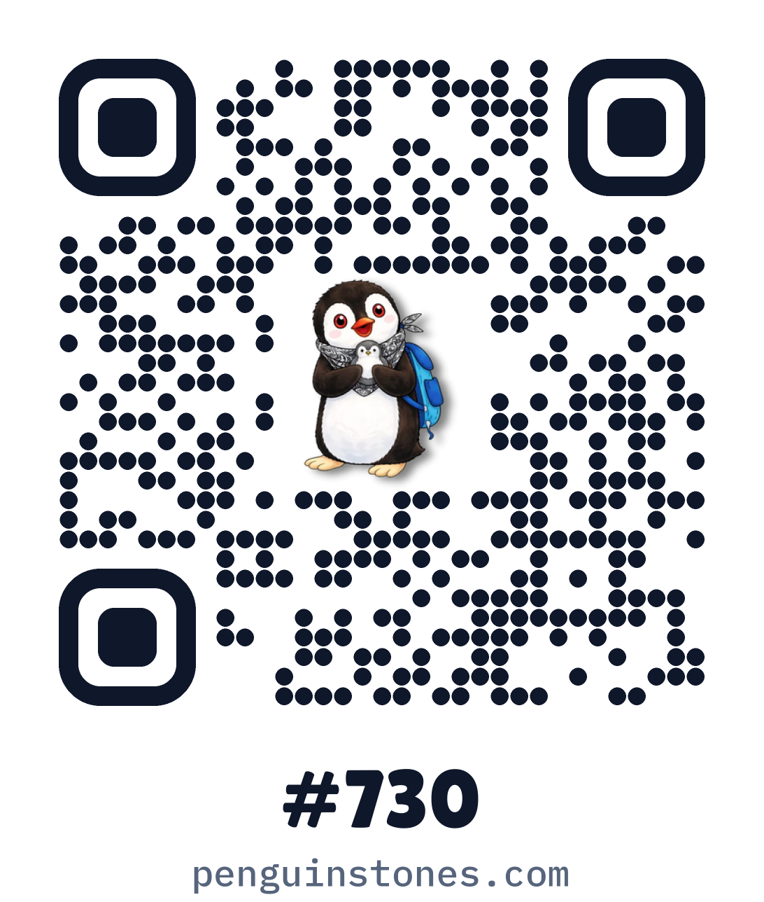QR code of stone #730