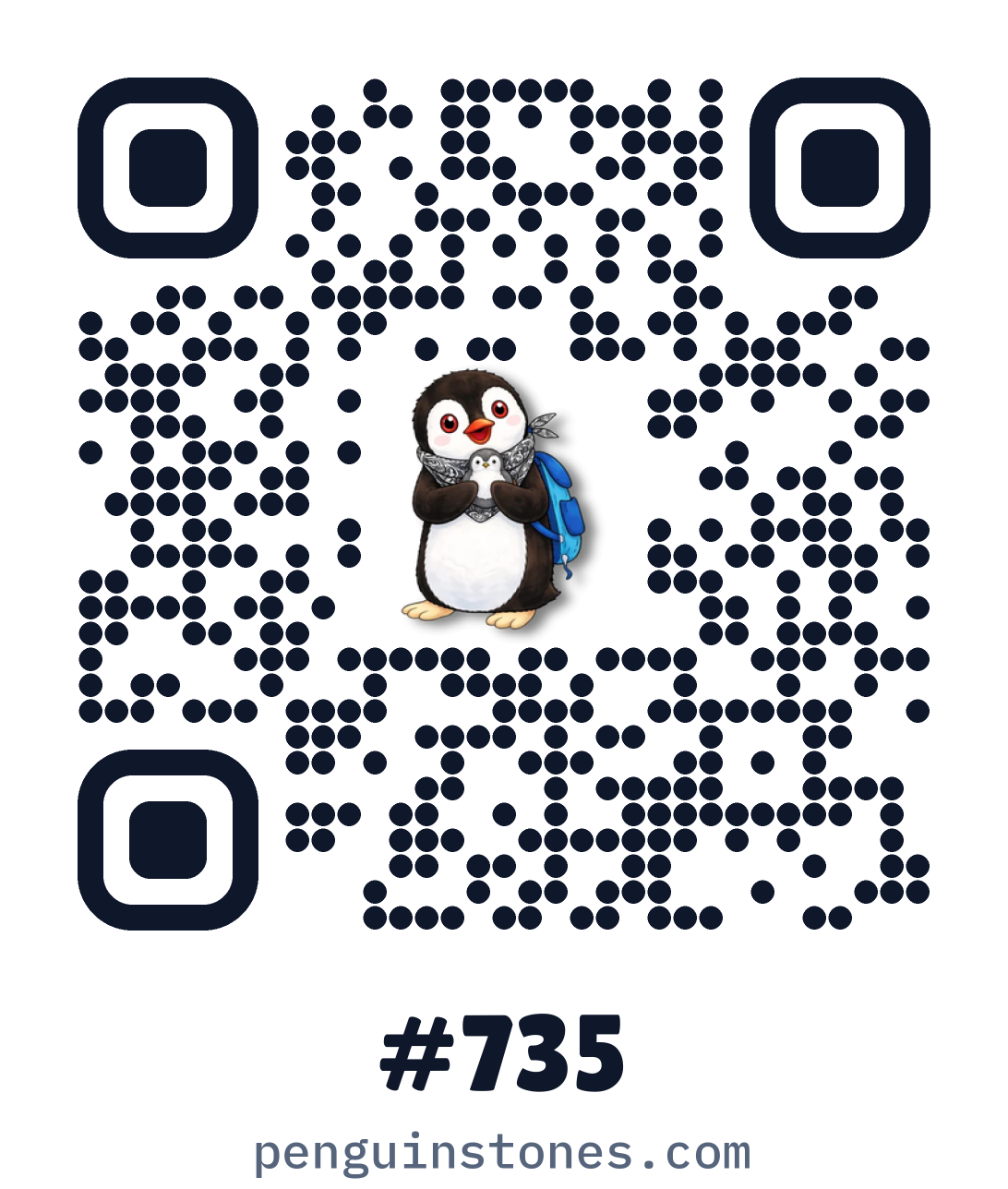 QR code of stone #735