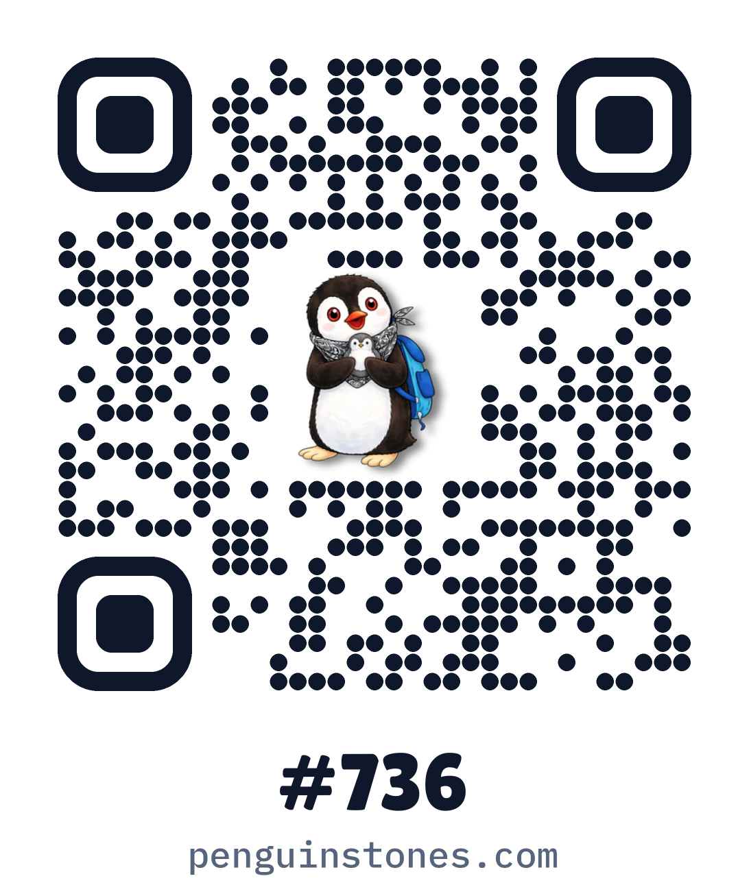 QR code of stone #736