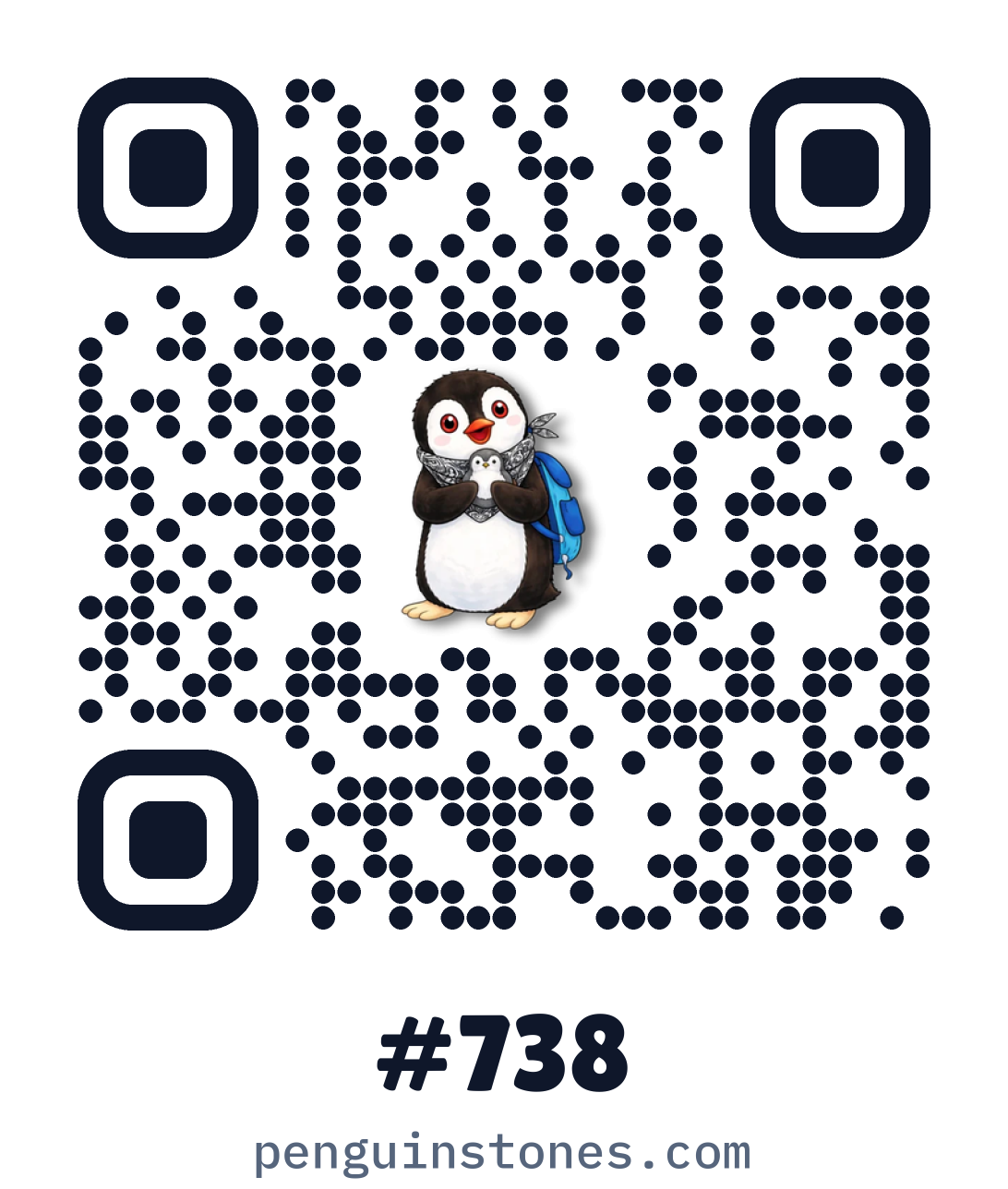 QR code of stone #738