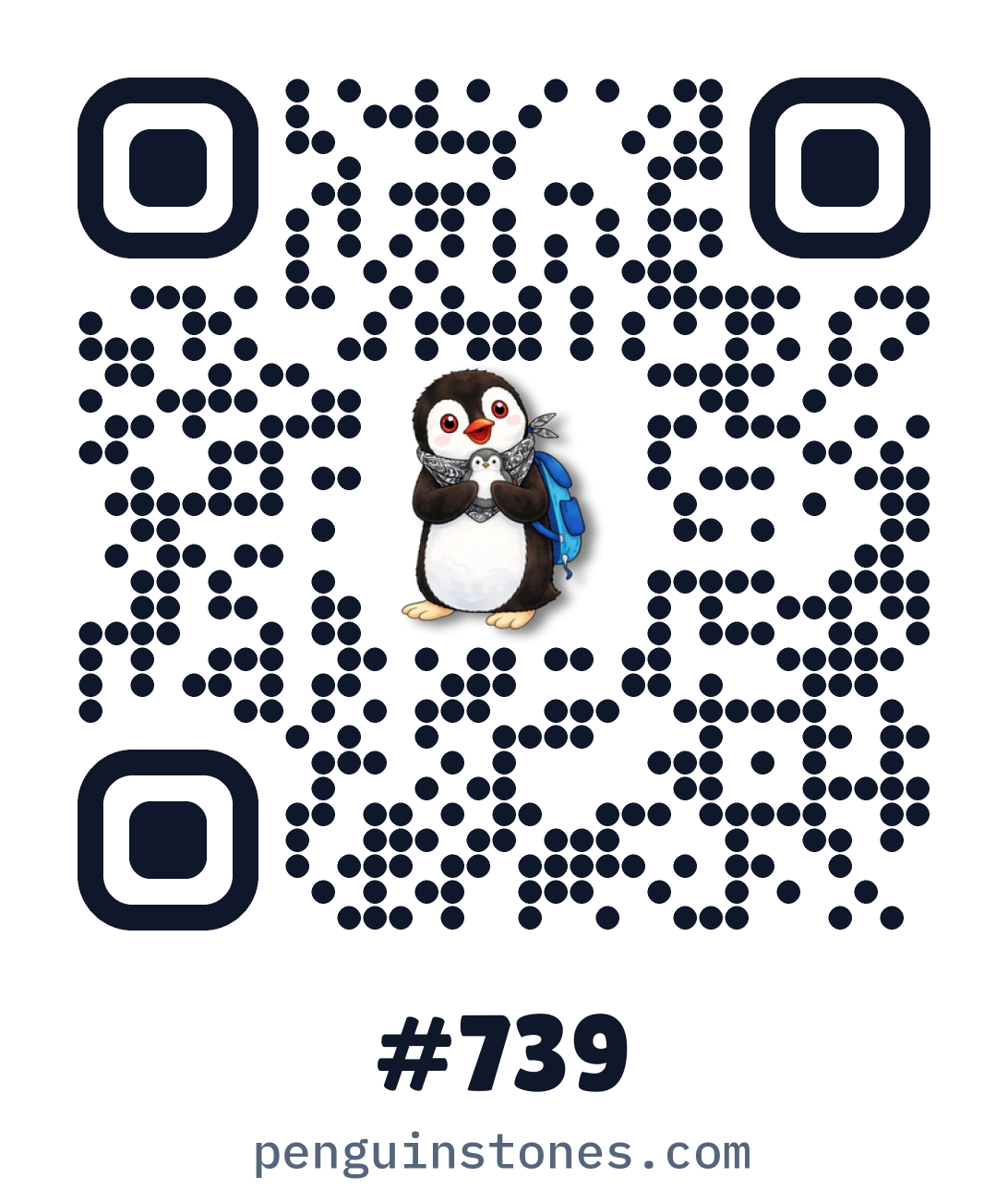 QR code of stone #739