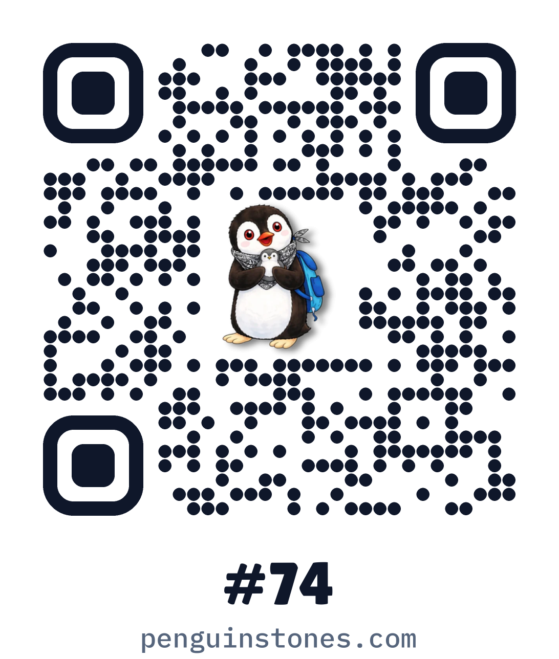 QR code of stone #74