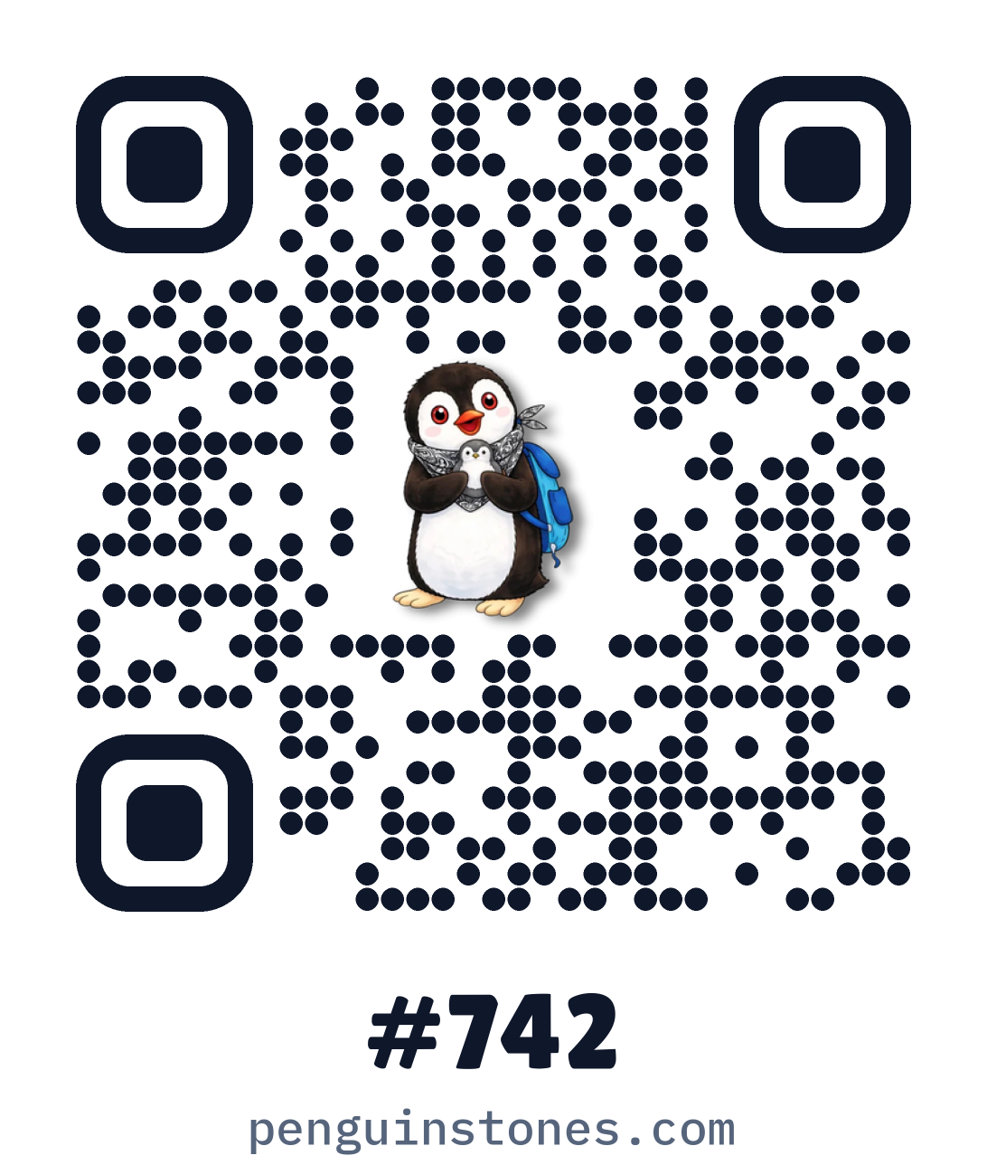 QR code of stone #742