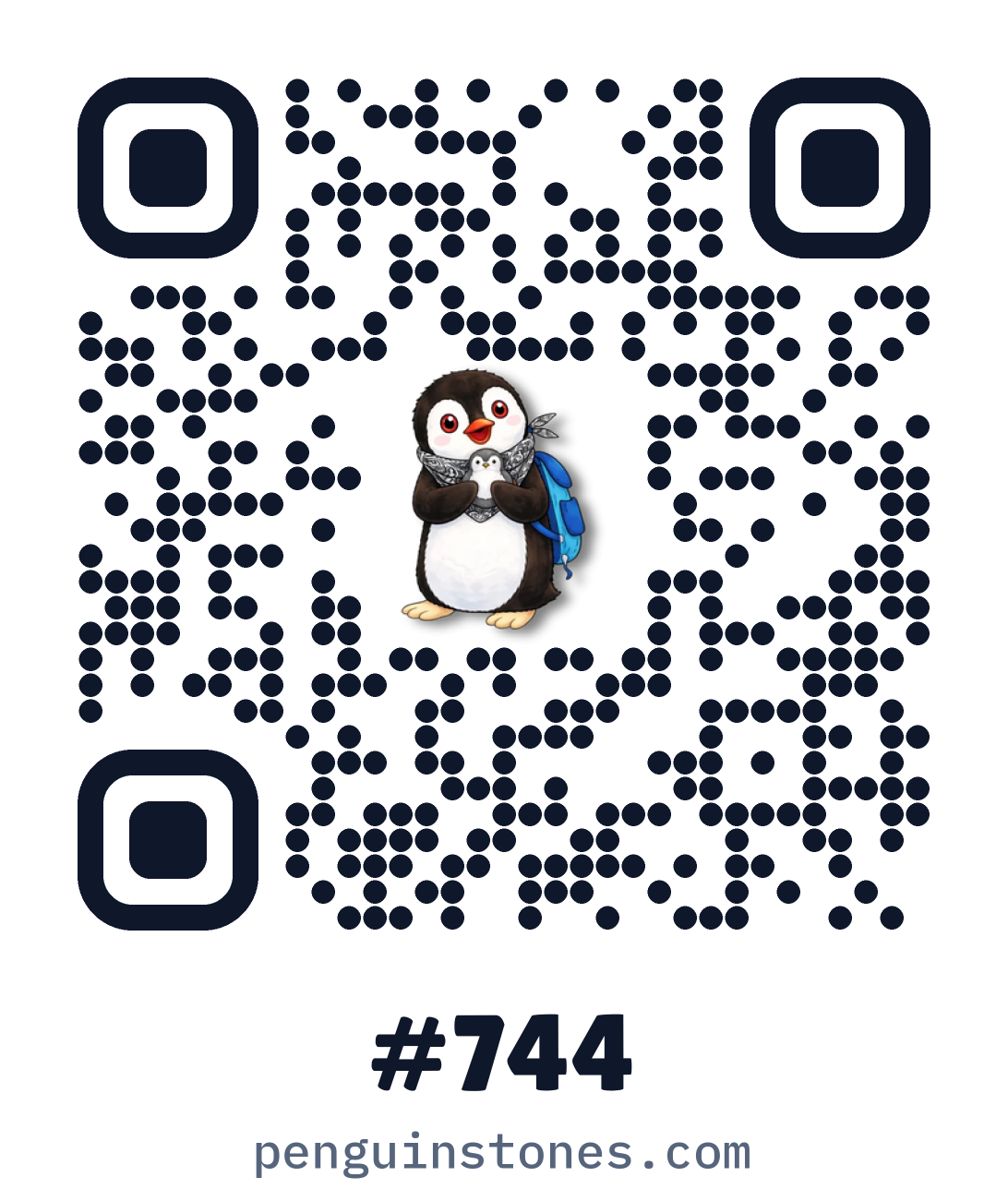 QR code of stone #744