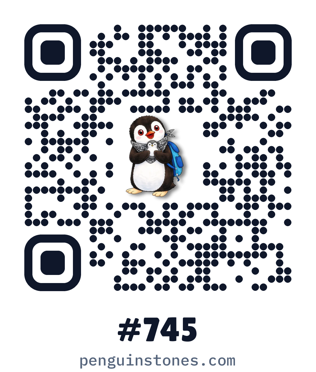 QR code of stone #745
