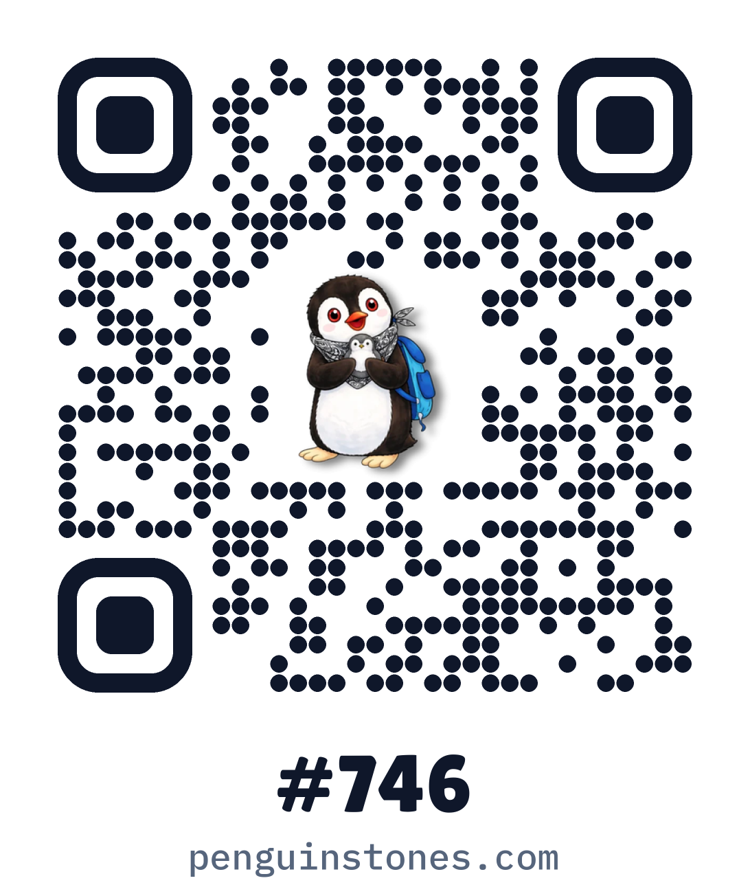 QR code of stone #746