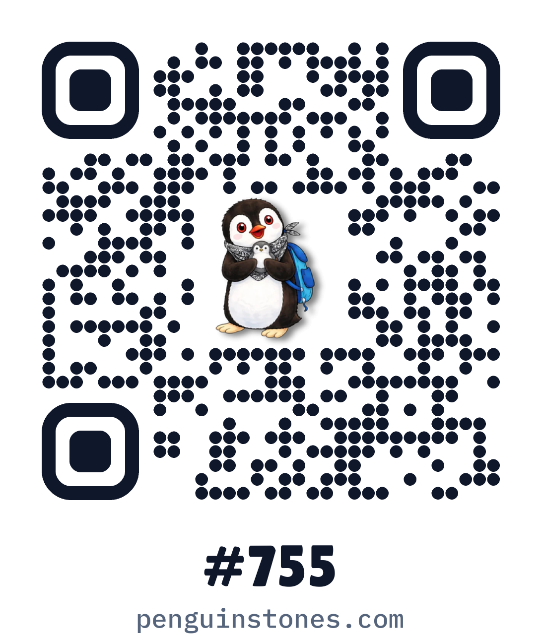 QR code of stone #755