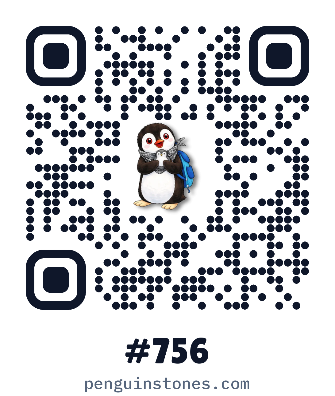 QR code of stone #756