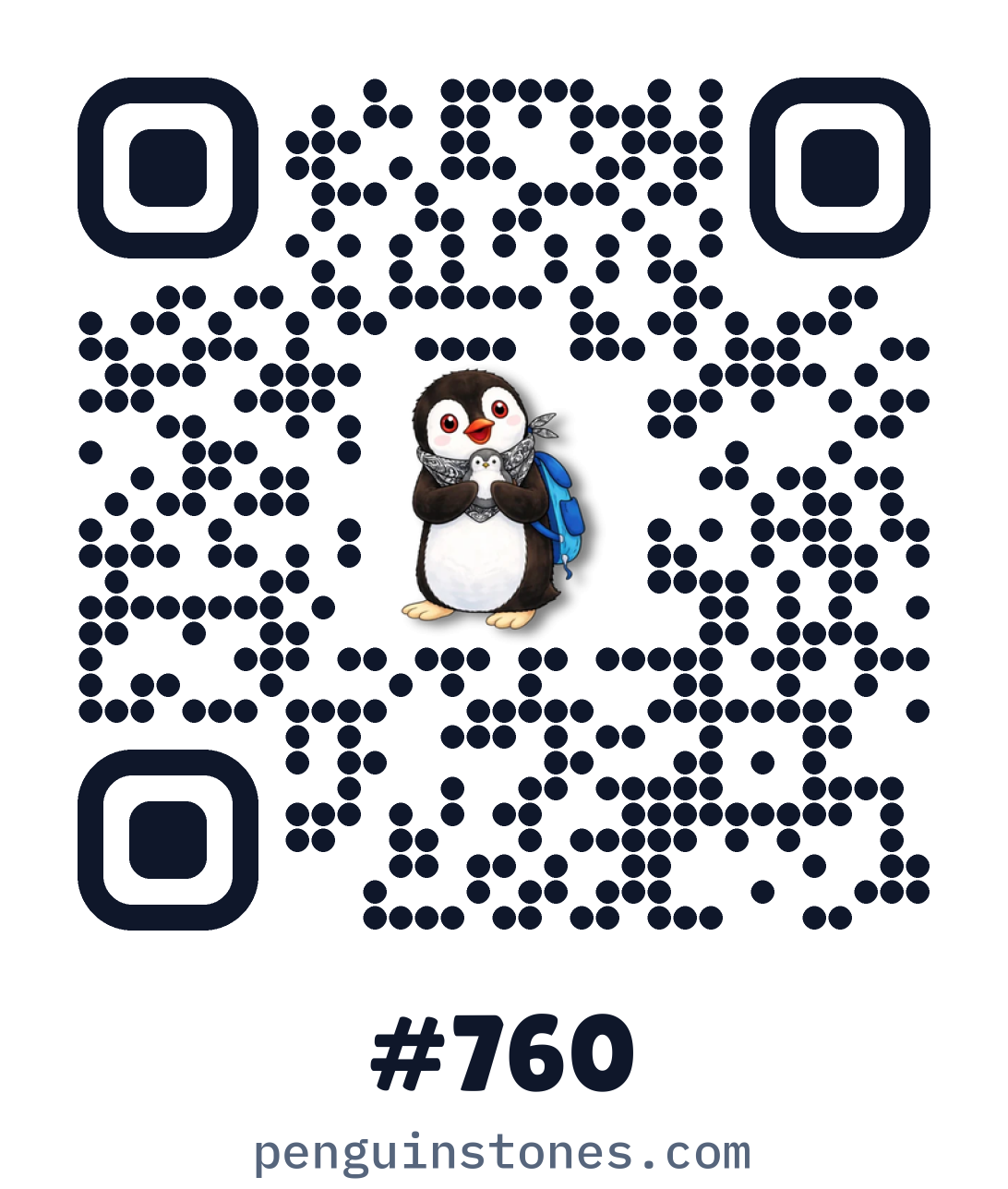 QR code of stone #760