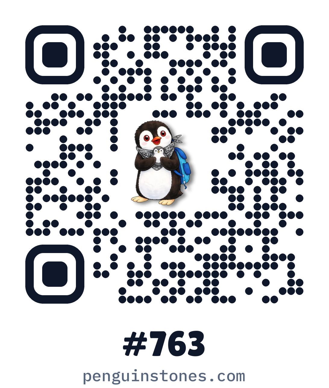 QR code of stone #763