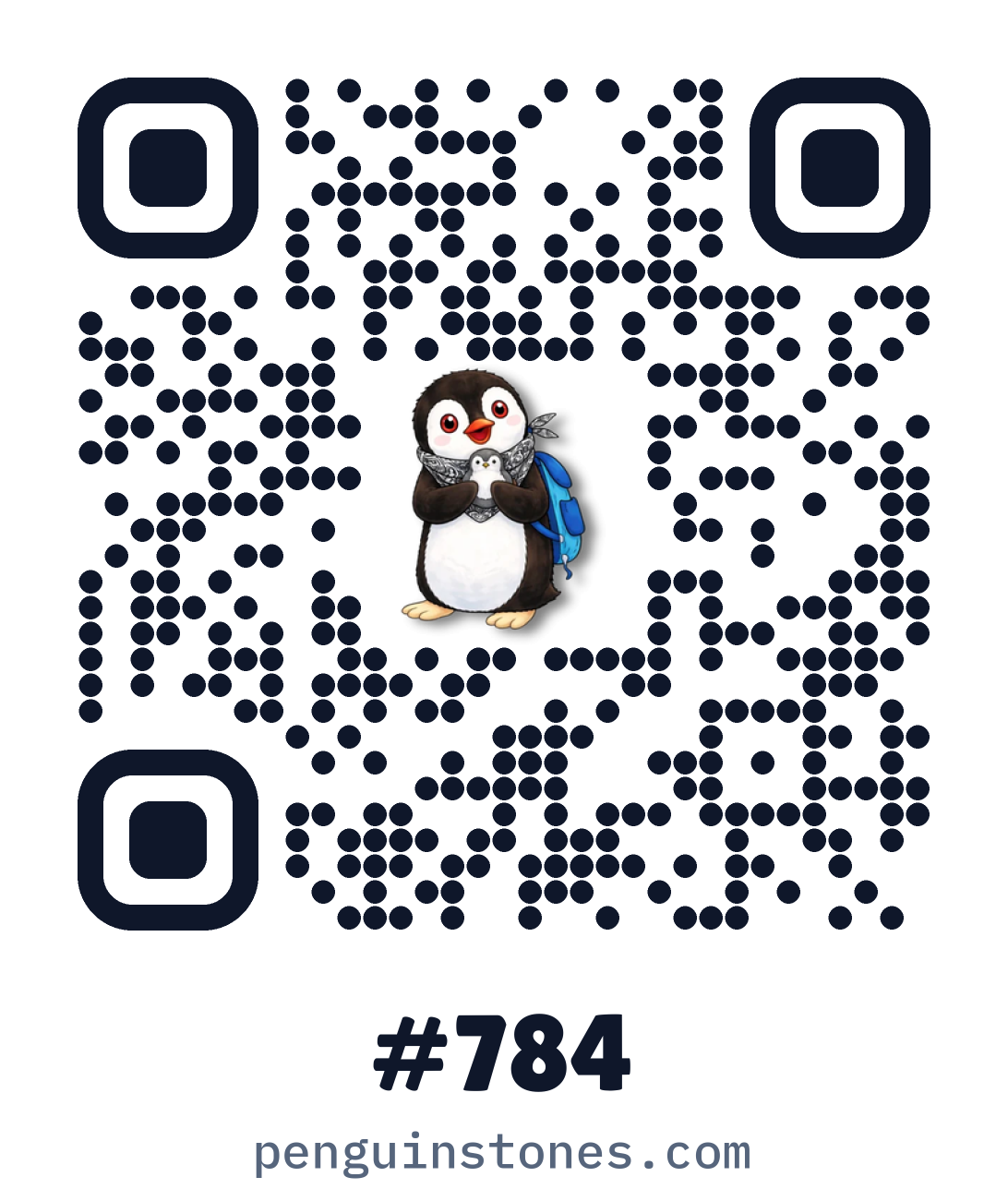 QR code of stone #784