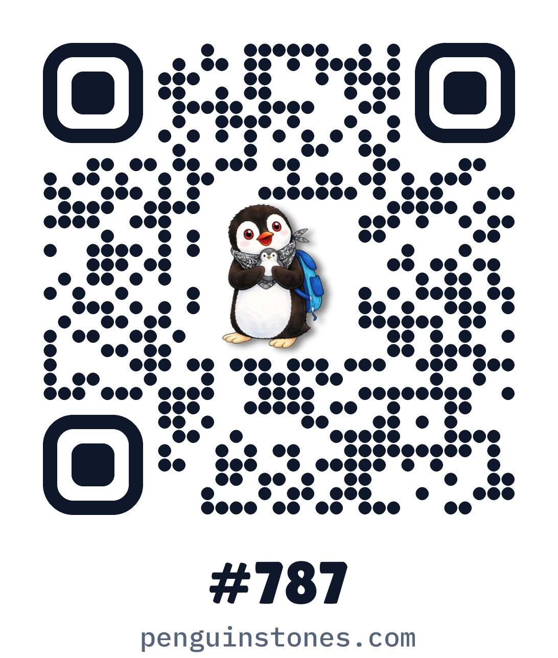 QR code of stone #787