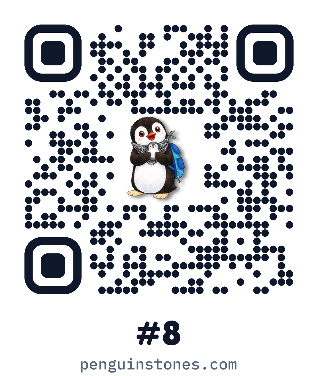 QR code of stone #8