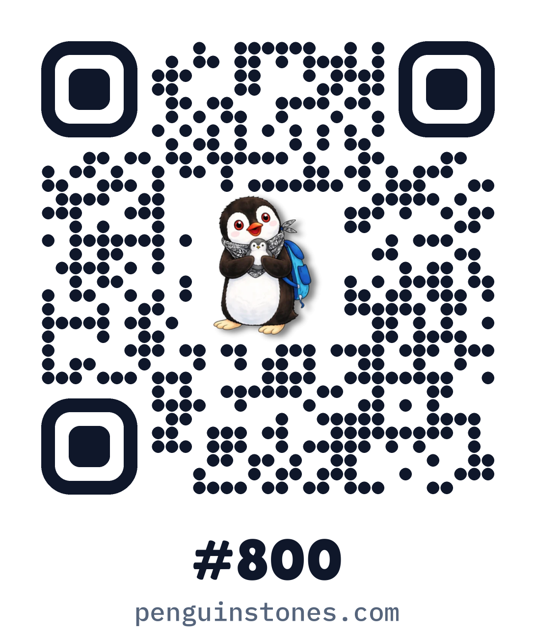 QR code of stone #800