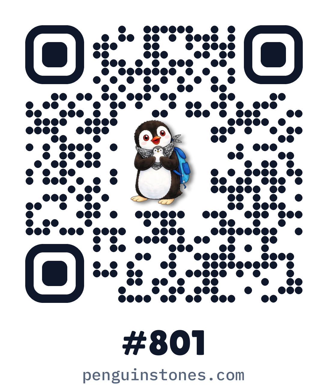 QR code of stone #801