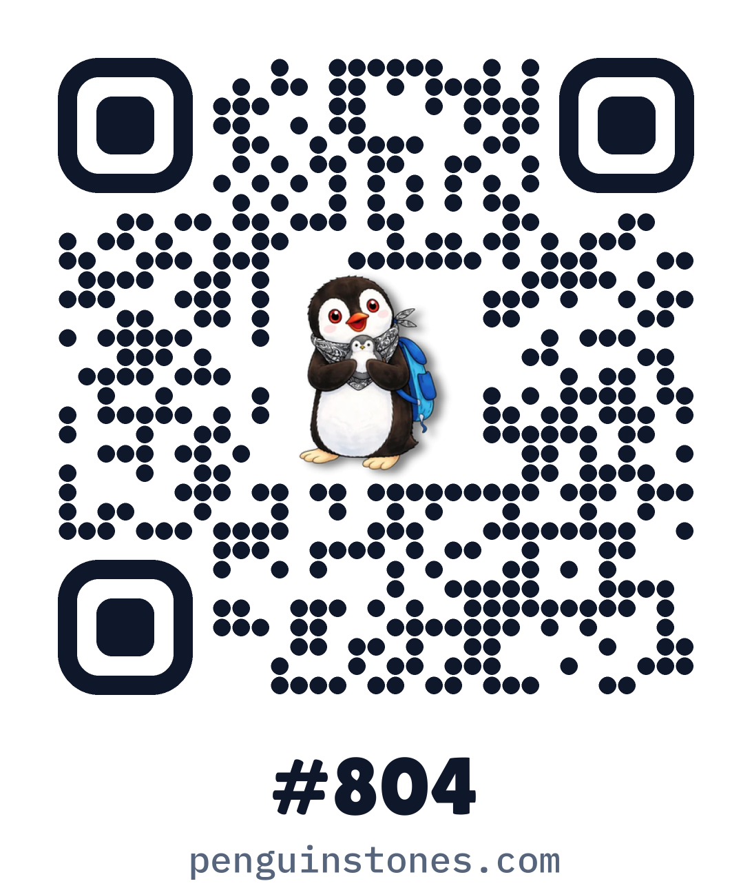 QR code of stone #804