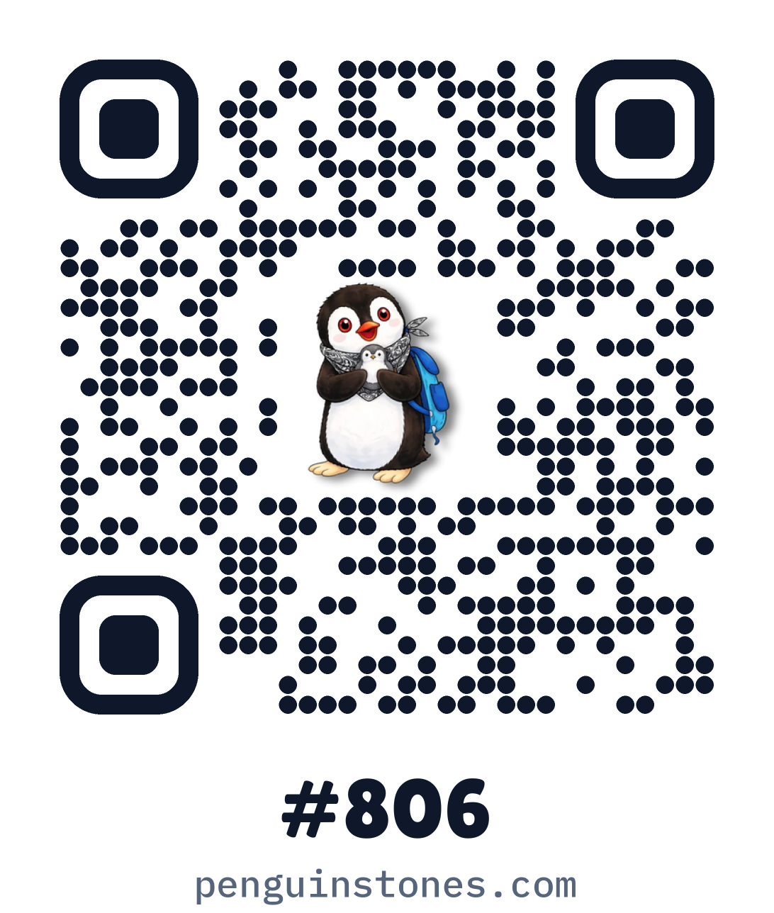QR code of stone #806