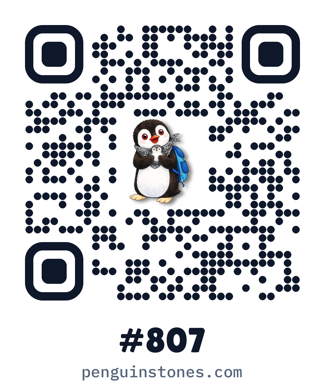 QR code of stone #807