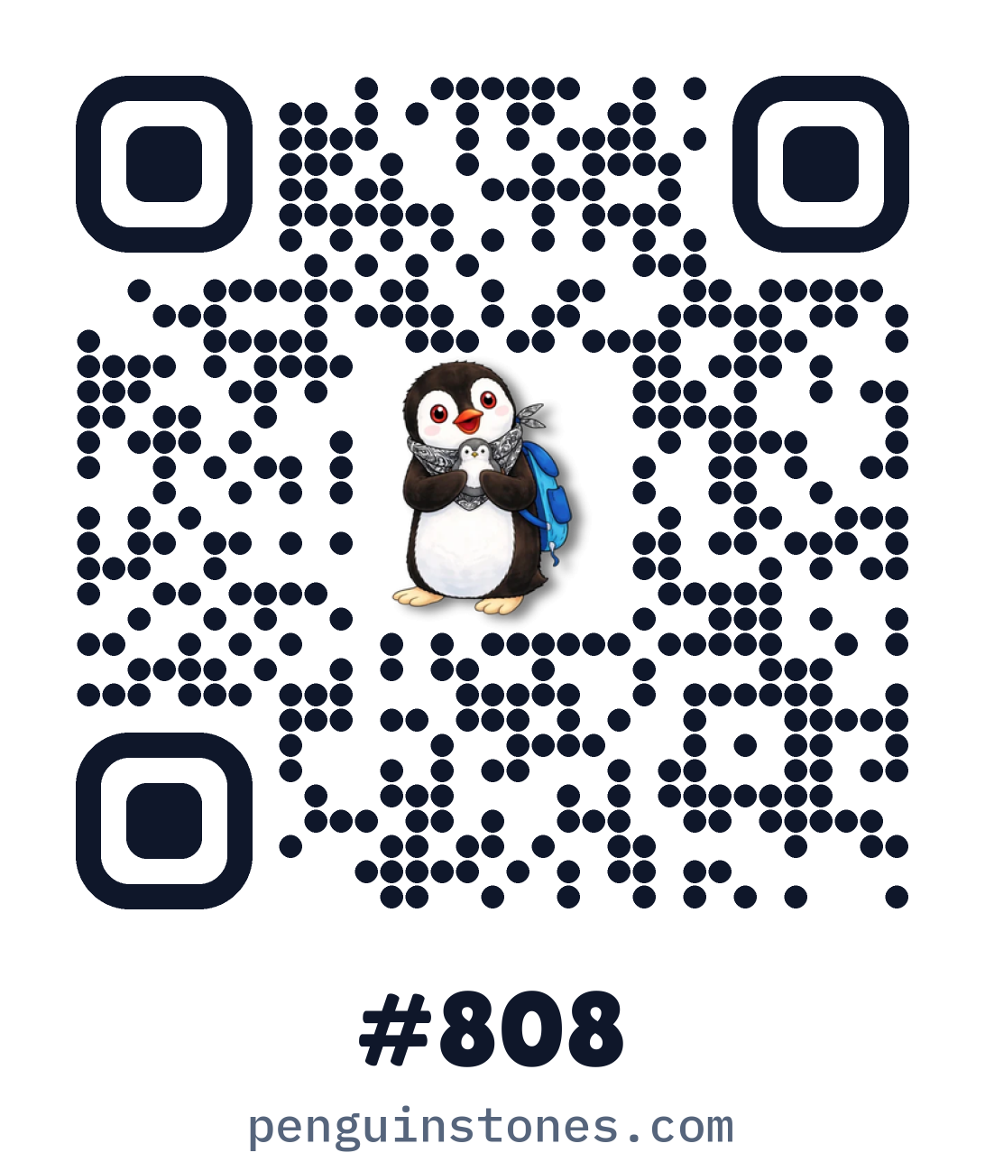 QR code of stone #808