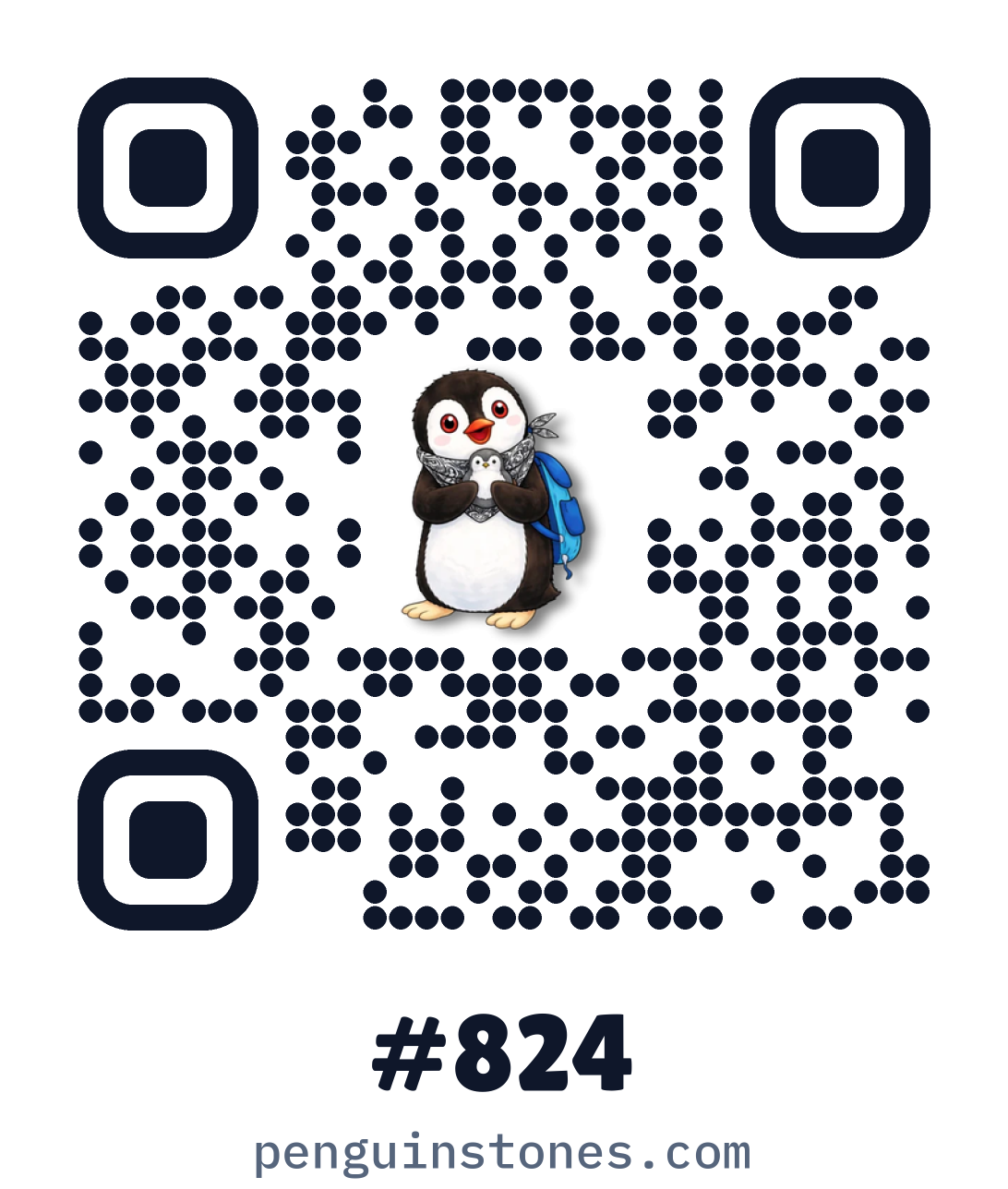 QR code of stone #824