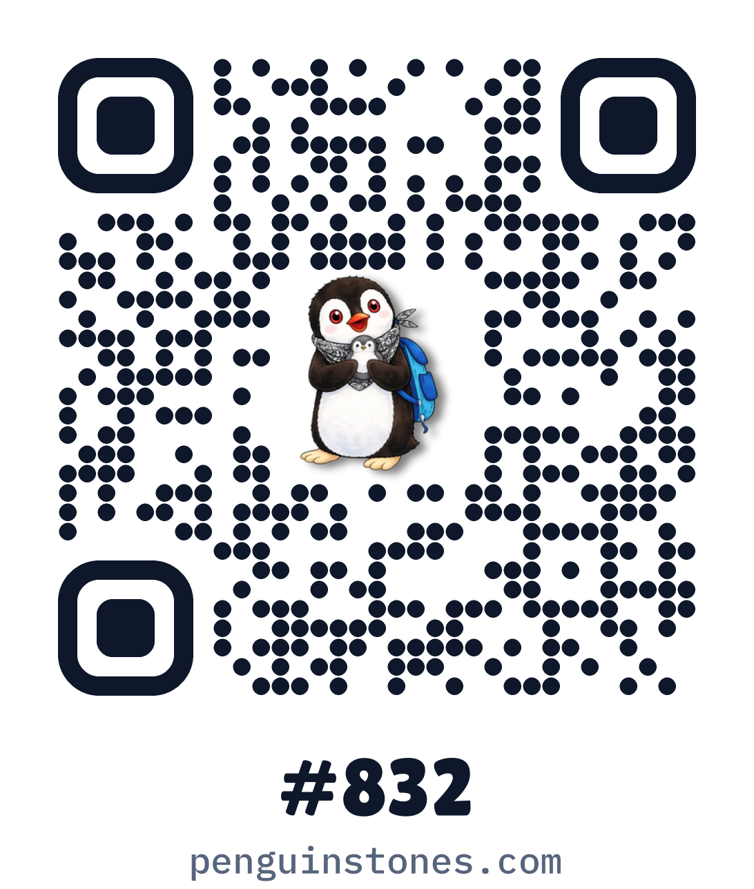 QR code of stone #832