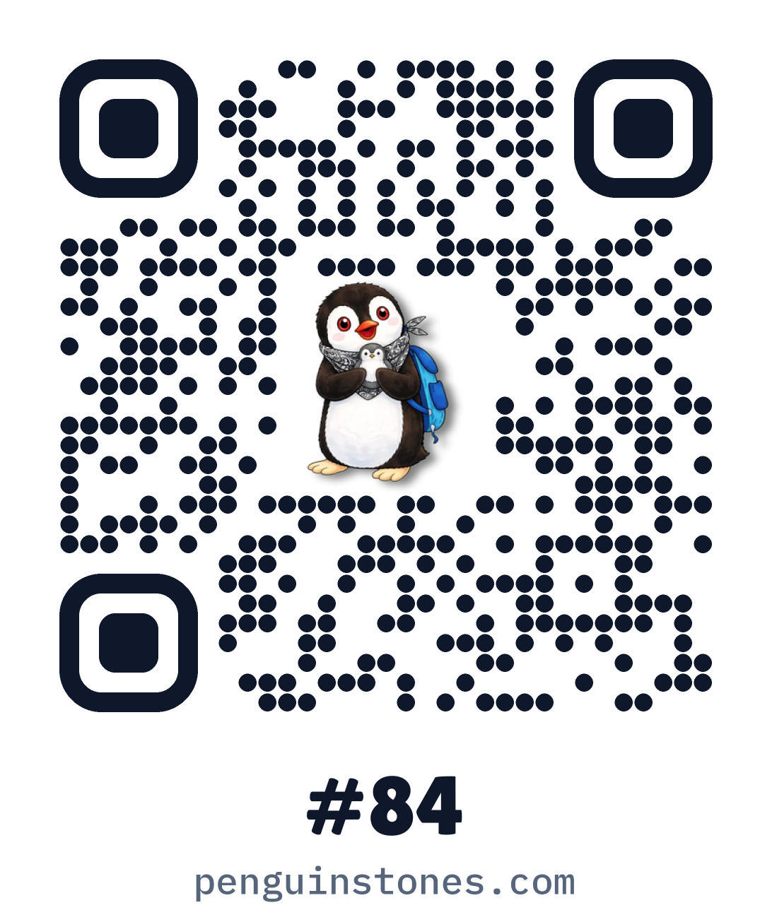 QR code of stone #84