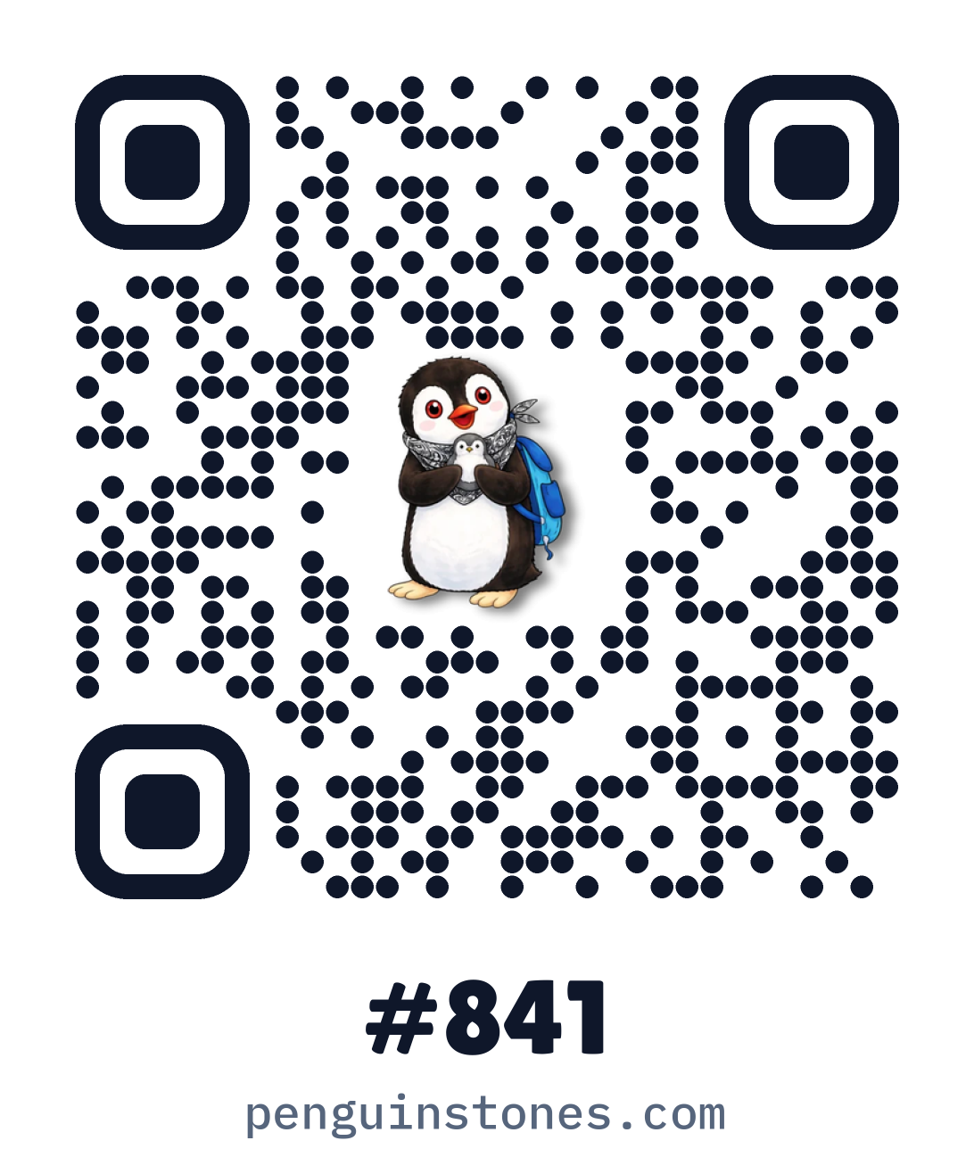 QR code of stone #841