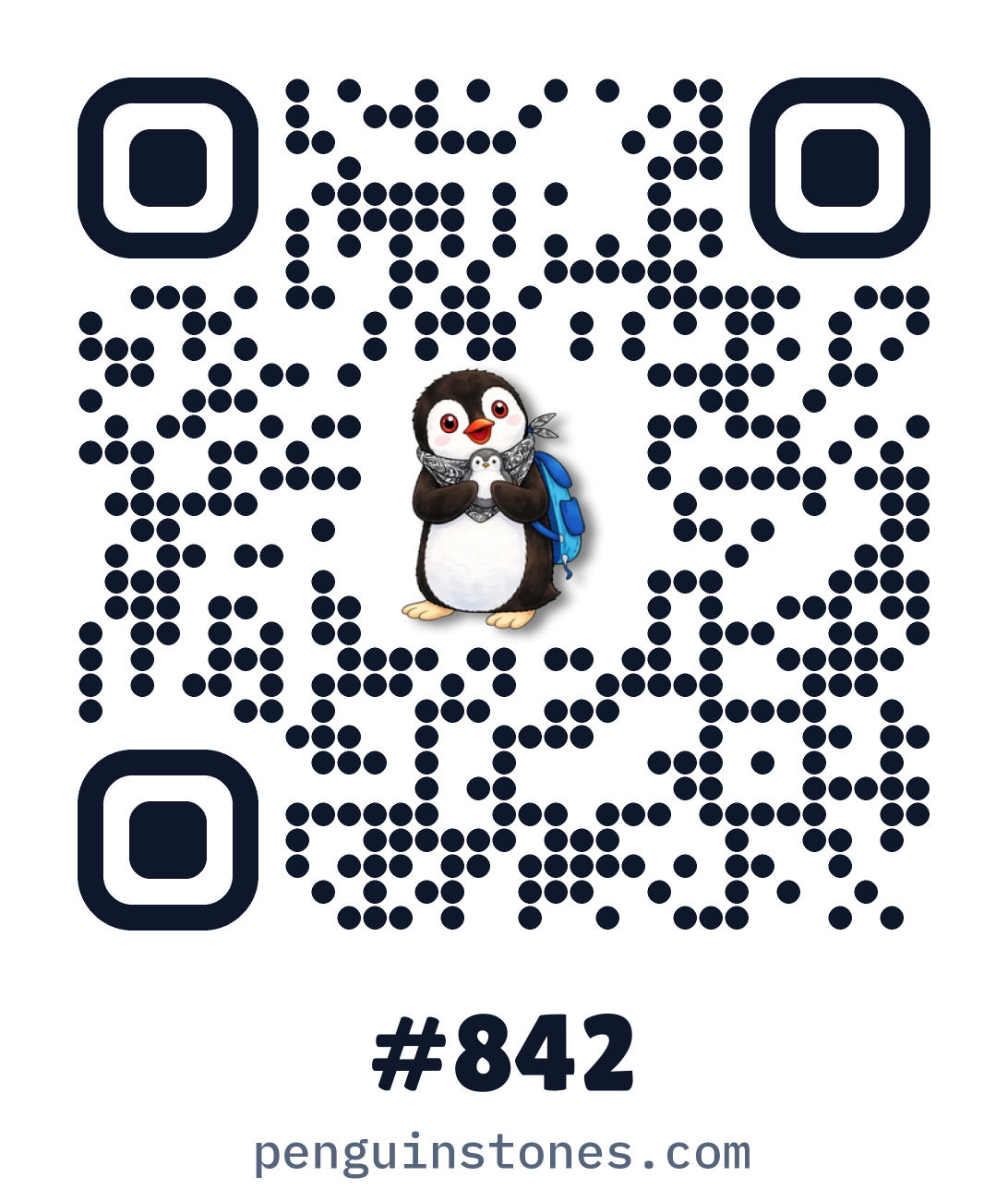 QR code of stone #842