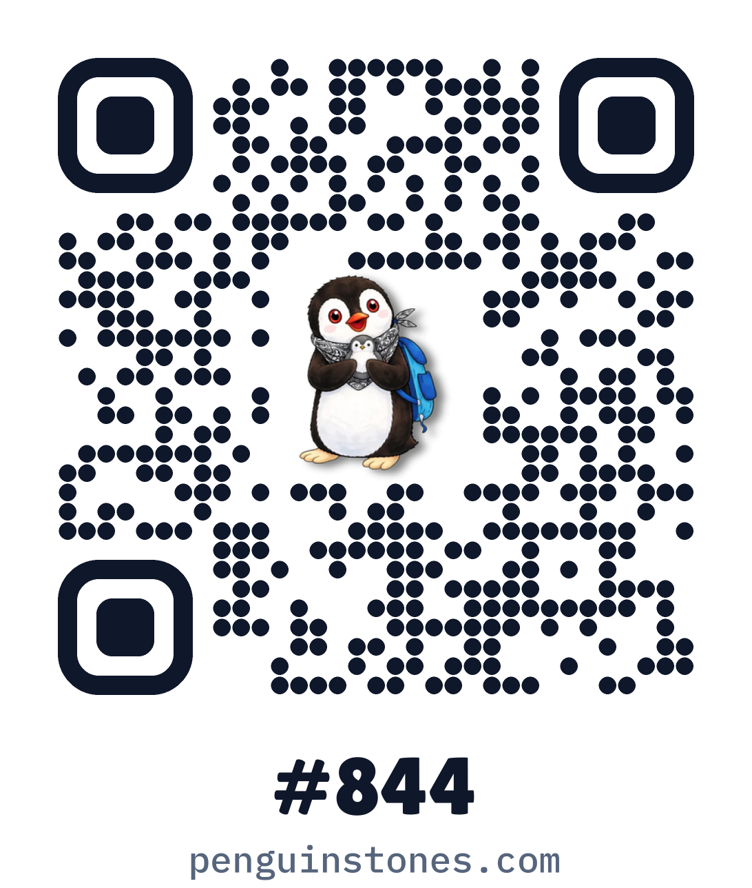 QR code of stone #844