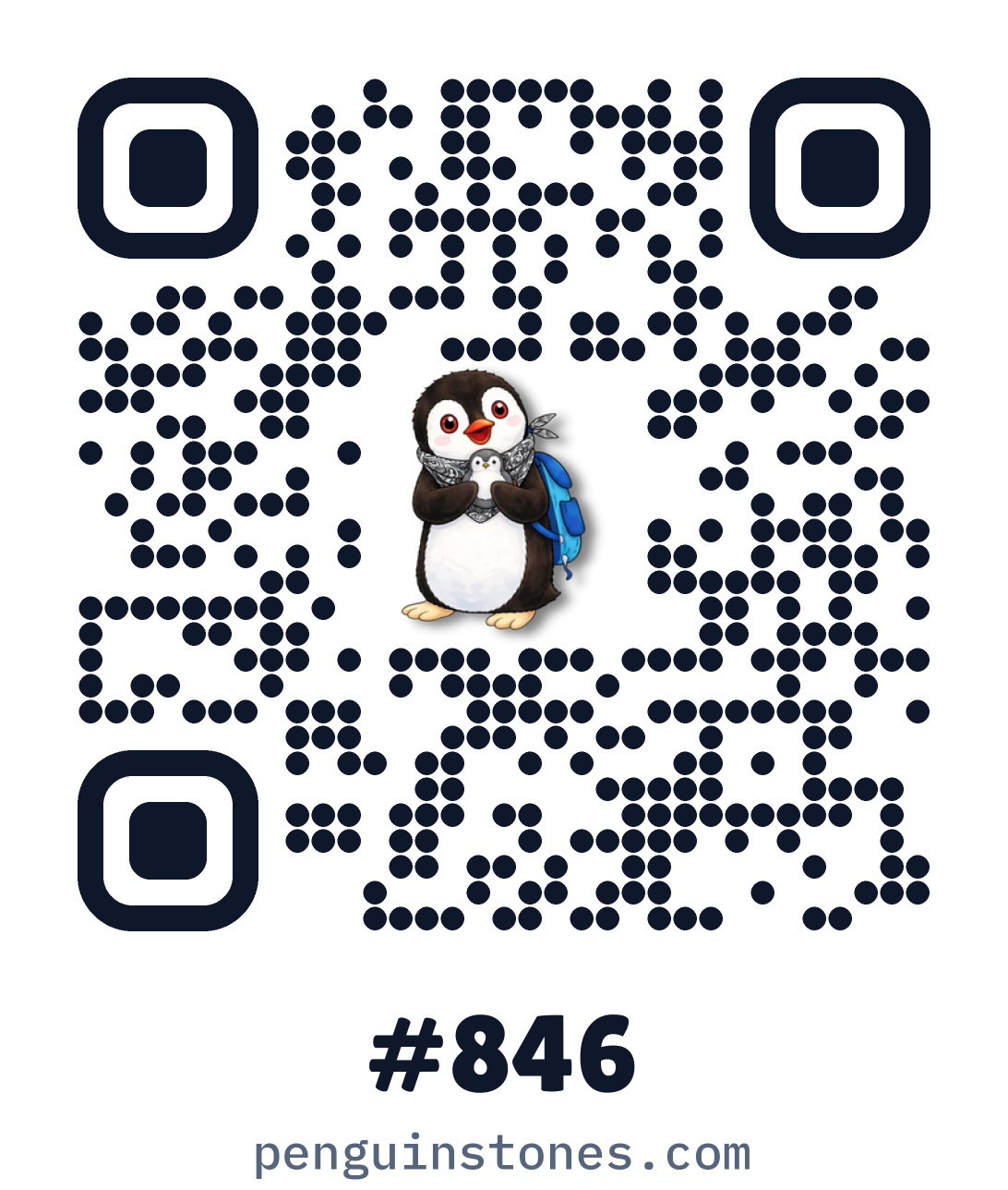 QR code of stone #846