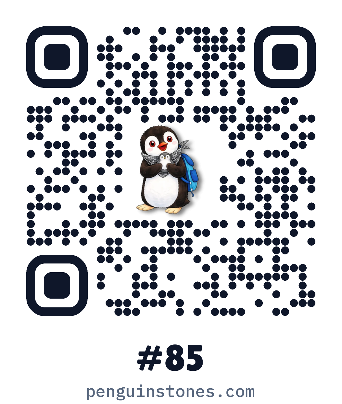QR code of stone #85
