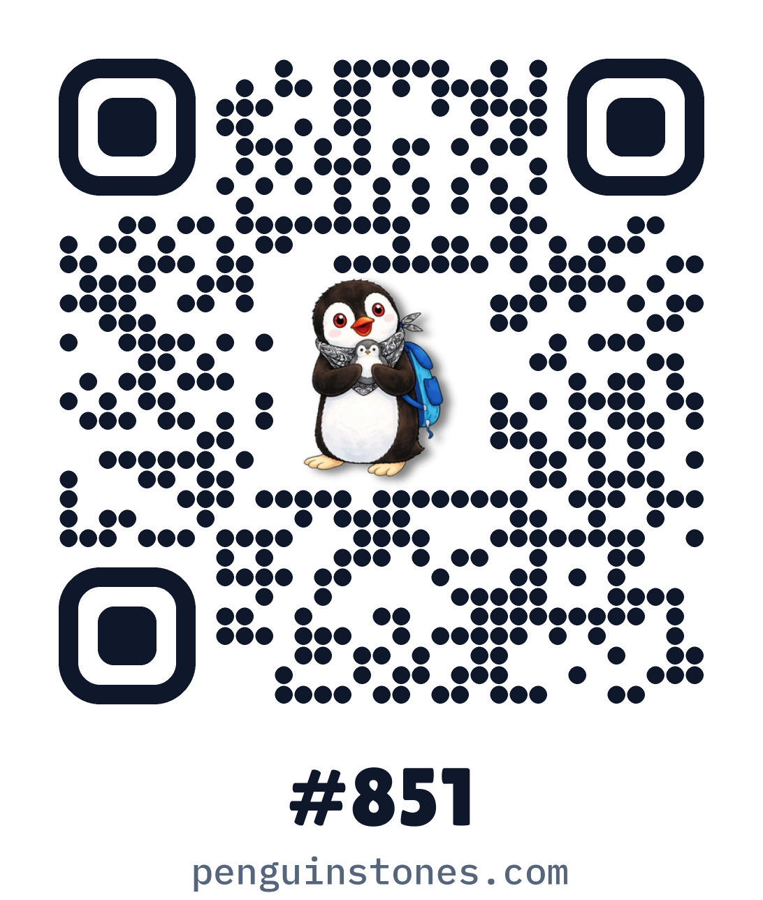 QR code of stone #851