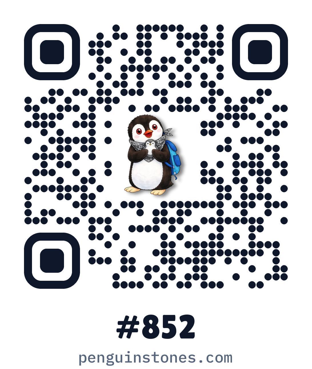 QR code of stone #852