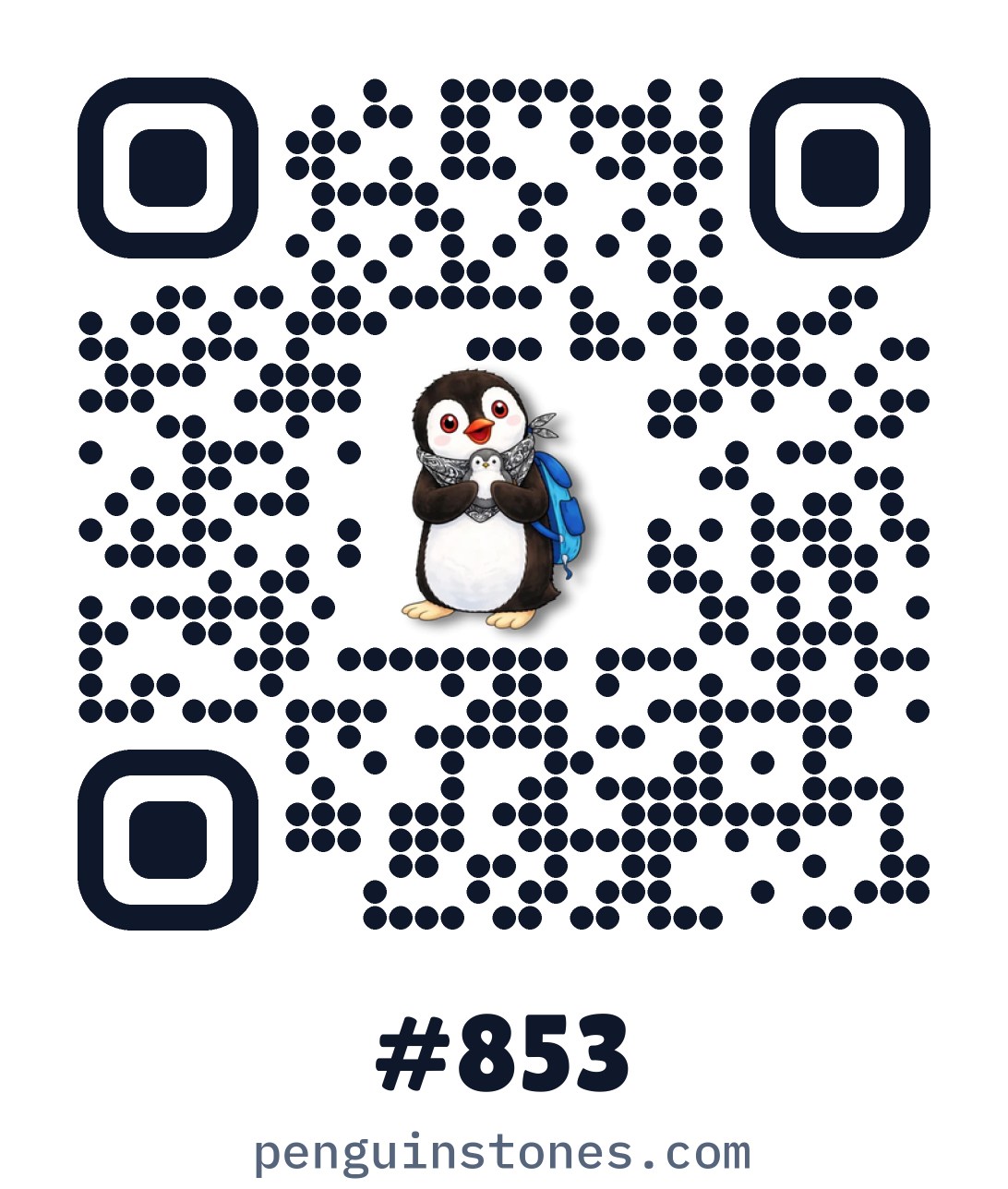 QR code of stone #853