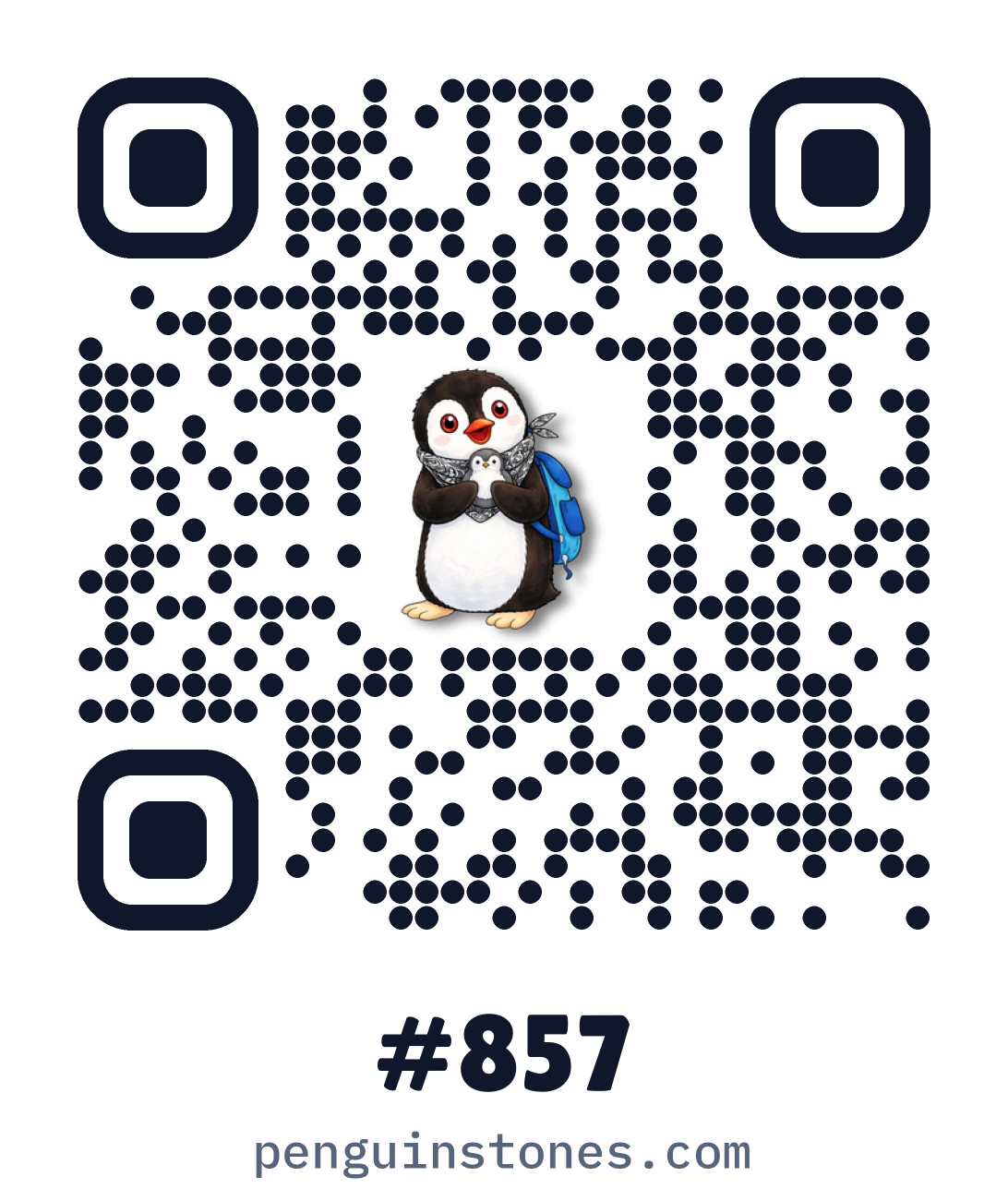 QR code of stone #857