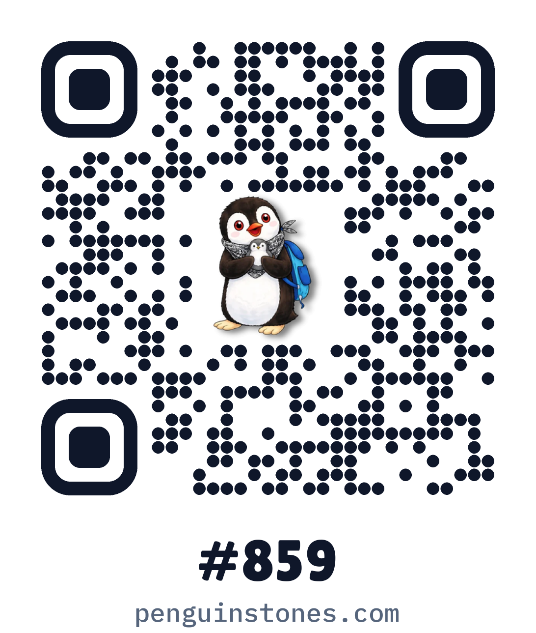 QR code of stone #859
