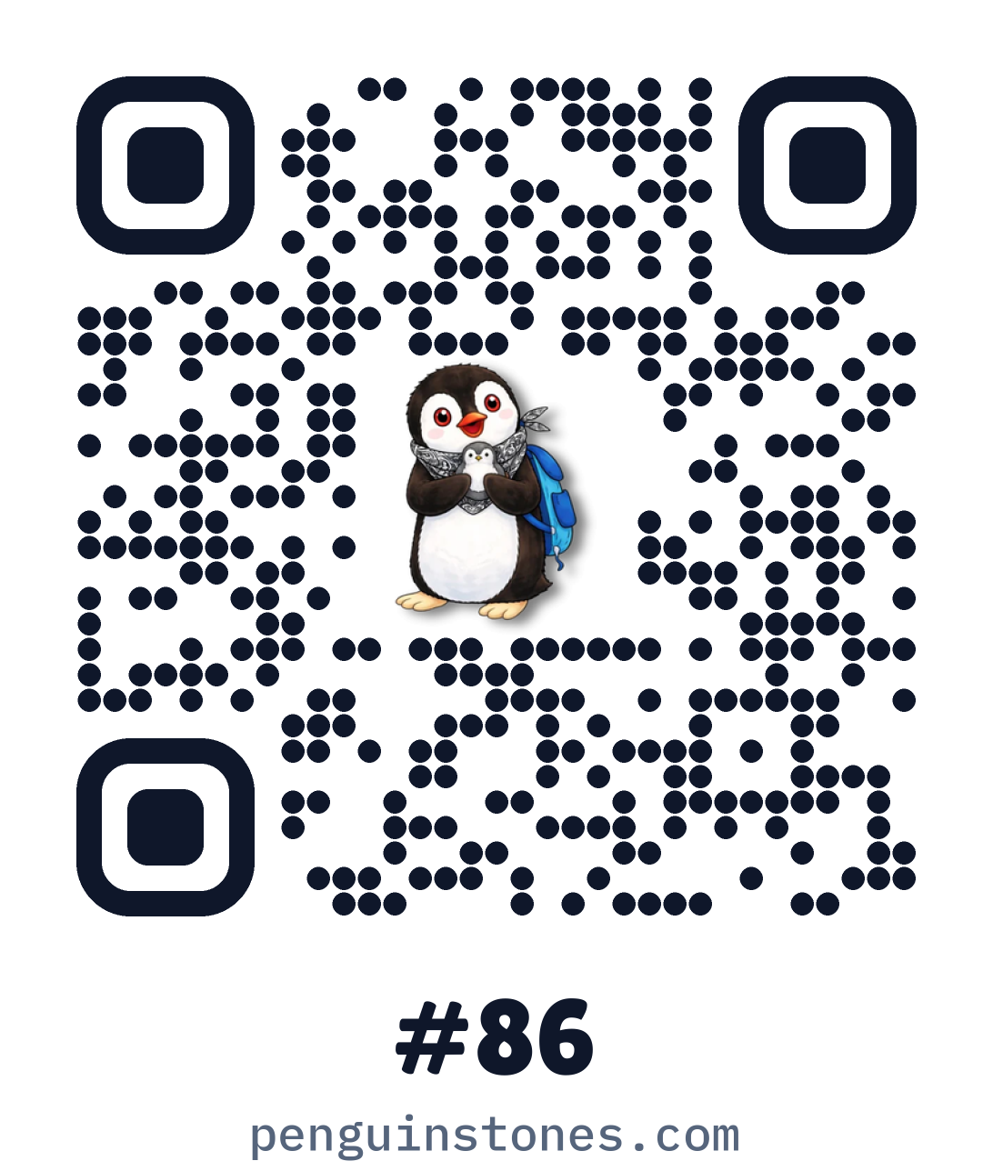QR code of stone #86