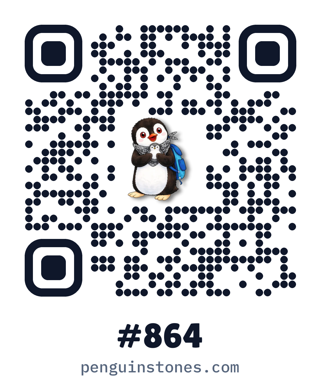 QR code of stone #864
