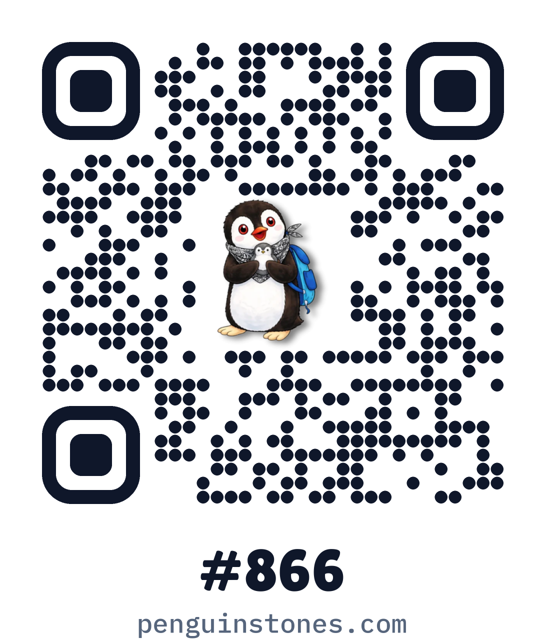 QR code of stone #866