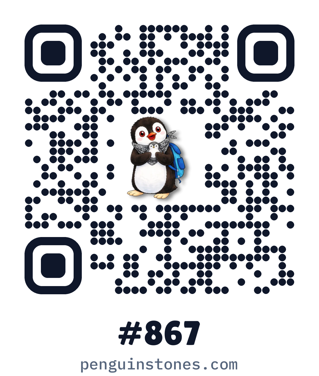 QR code of stone #867