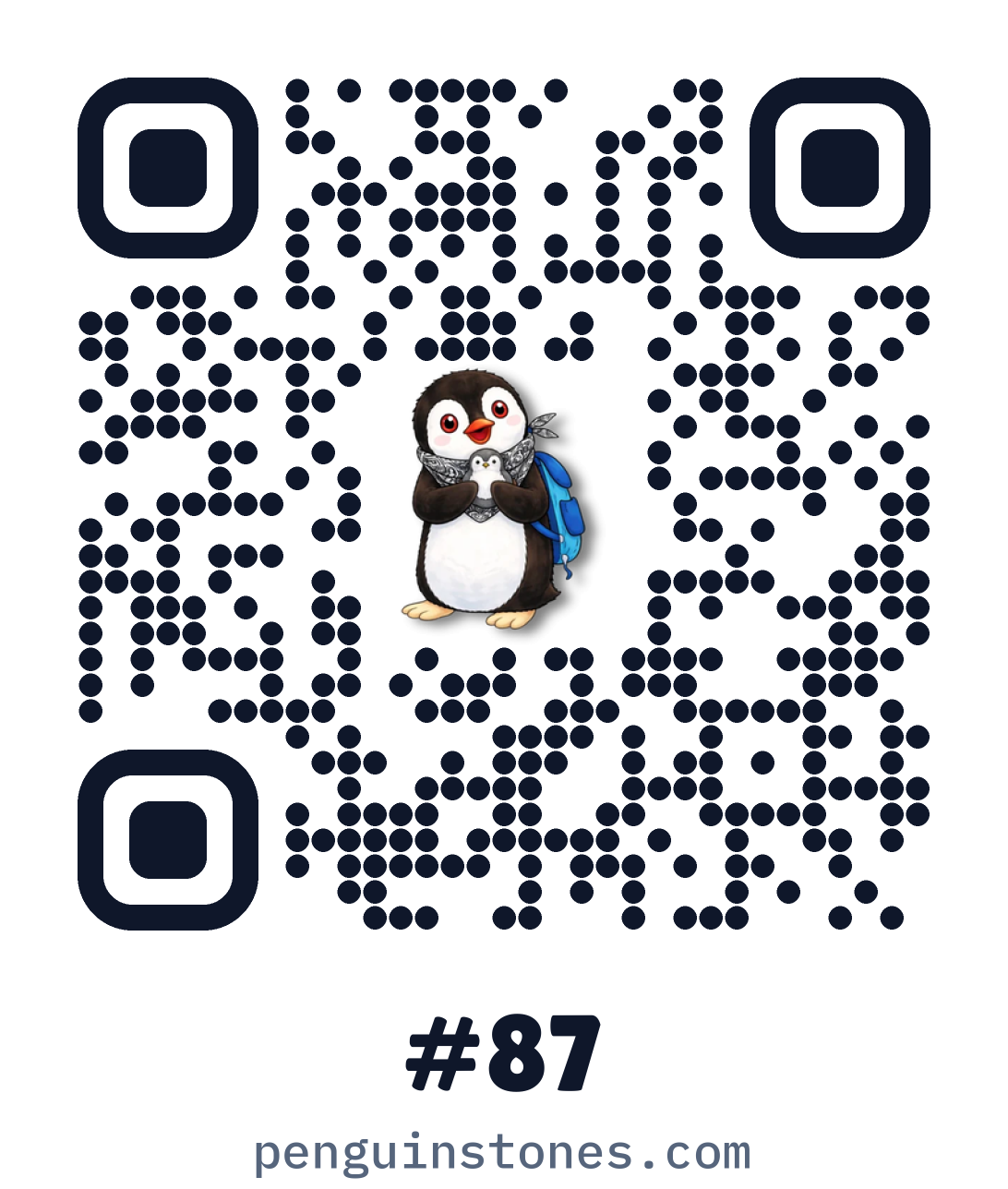 QR code of stone #87