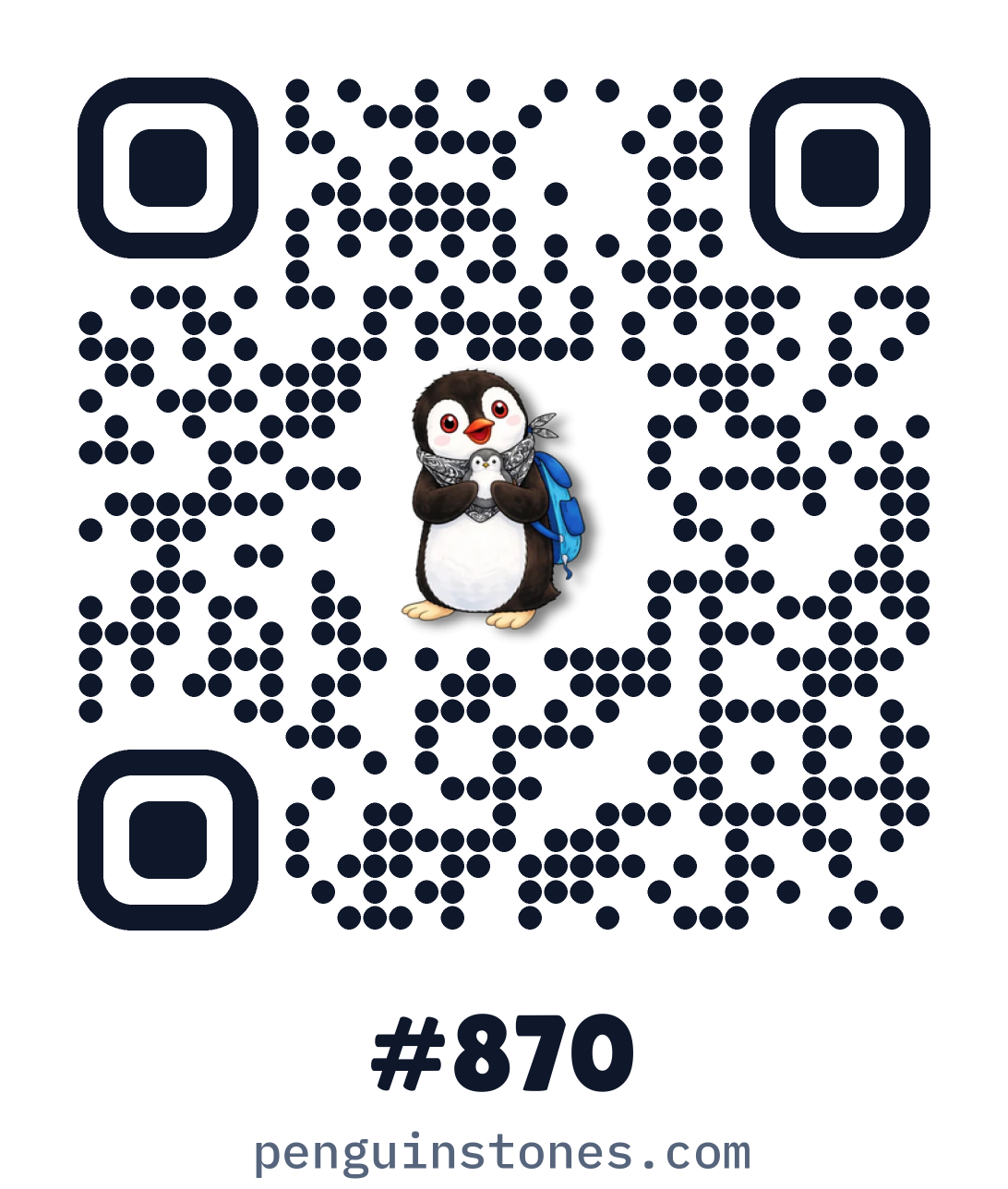 QR code of stone #870