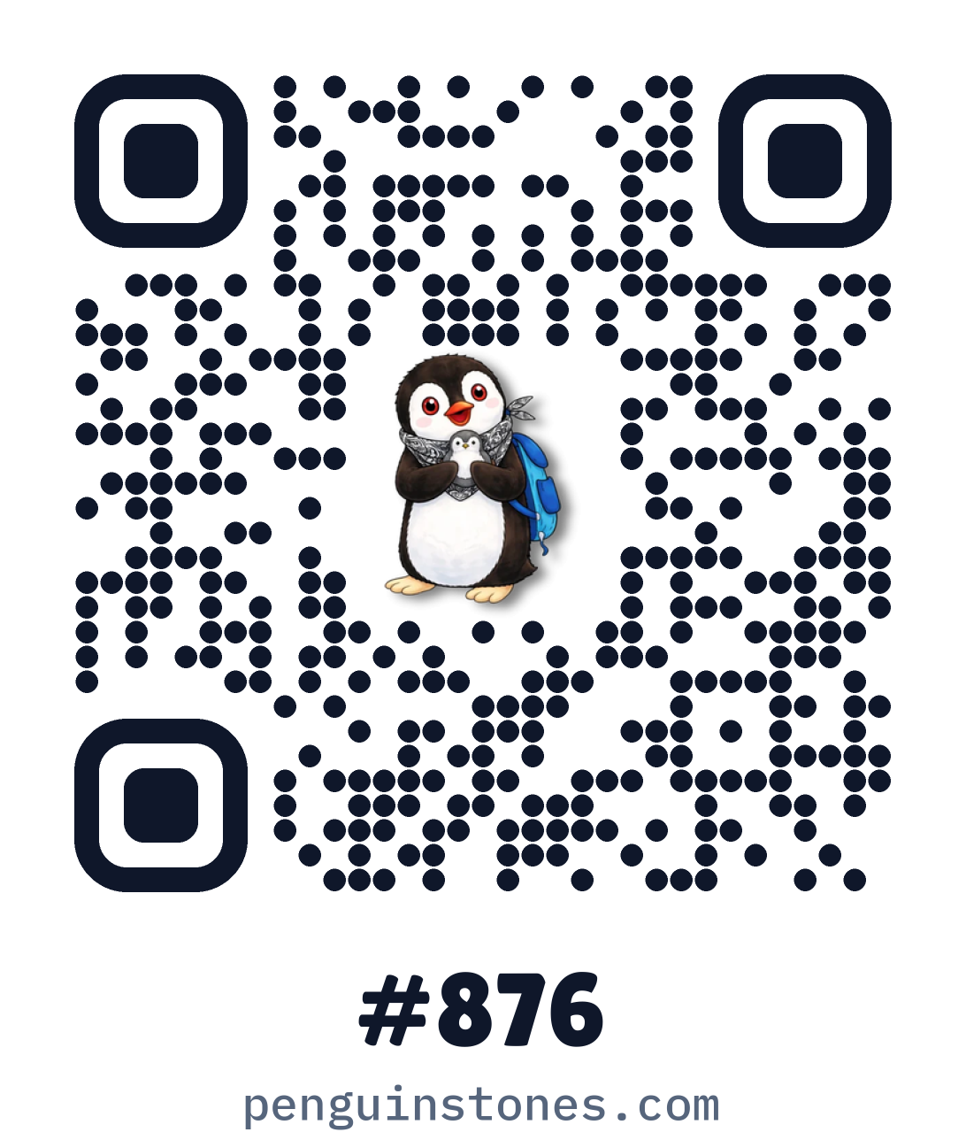 QR code of stone #876