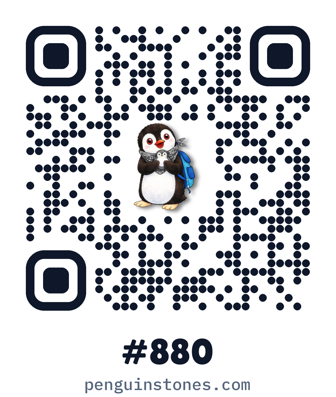 QR code of stone #880